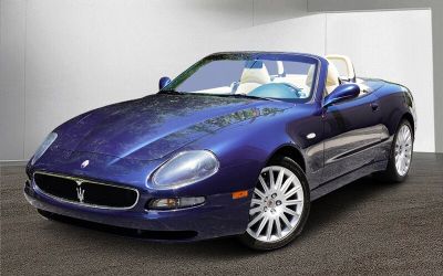 Photo of a 2002 Maserati Spyder GT Convertible for sale