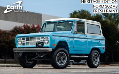 Photo of a 1968 Ford Bronco Custom Restomod Gulf Edition - Fully Restored for sale