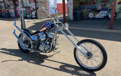 Photo of a 1952 Harley-Davidson 'captain America' Motorcycle for sale