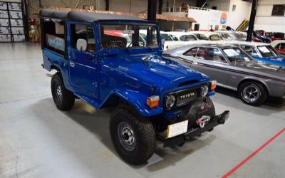 Photo of a 1981 Toyota Land Cruiser FJ43 SUV for sale