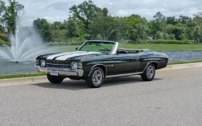 Photo of a 1971 Chevrolet Chevelle Malibu Convertible Matching Numbers for sale