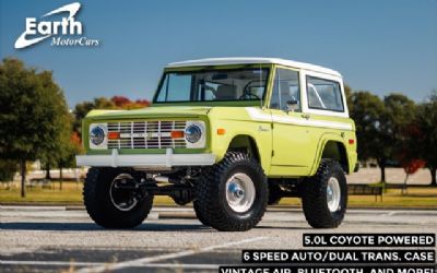 Photo of a 1975 Ford Bronco Custom 5.0-Liter Coyote V8 Restomod for sale