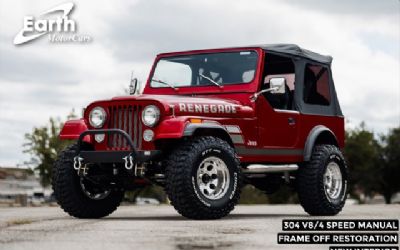 Photo of a 1983 Jeep CJ-7 Renegade Custom Fuel-Injected 304 CI V-8 for sale