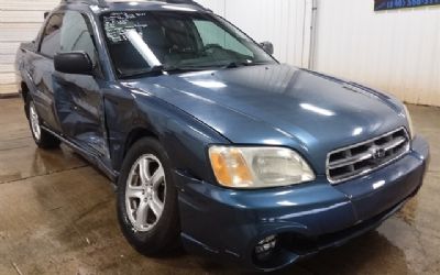 2006 Subaru Baja Sport