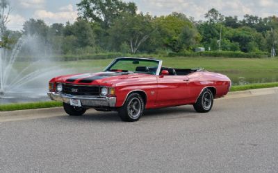 Photo of a 1972 Chevrolet Chevelle SS Convertible LS5 With Build Sheet for sale