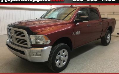 Photo of a 2015 RAM 2500 SLT Crew Cab 4WD Repairable Water/Side Damage for sale