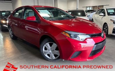 Photo of a 2014 Toyota Corolla LE Sedan for sale