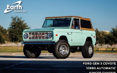 Photo of a 1975 Ford Bronco Vintage Broncos 5.0L Custom Coyote for sale