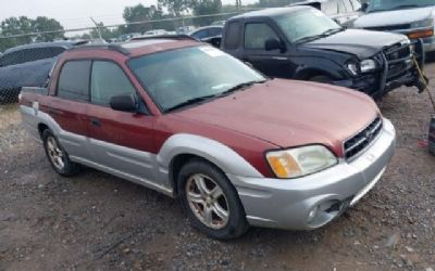 Photo of a 2003 Subaru Baja Sport for sale