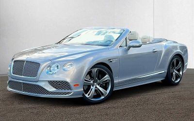 Photo of a 2016 Bentley Continental GT Speed Convertible for sale