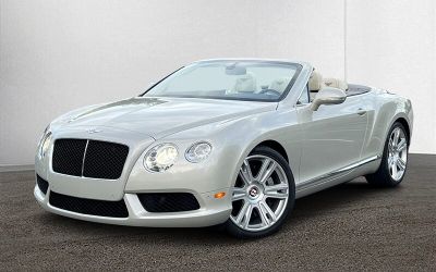 Photo of a 2013 Bentley Continental GT V8 Convertible for sale