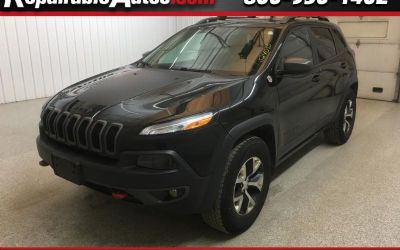 Photo of a 2016 Jeep Cherokee Trailhawk 4WD Repaired Theft Damage for sale