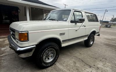 Photo of a 1991 Ford Bronco SUV for sale