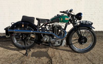 1932 BSA W7 Blue Star 