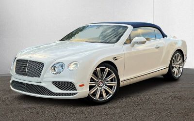 Photo of a 2017 Bentley Continental GT V8 Convertible for sale