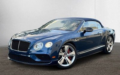 Photo of a 2016 Bentley Continental GT V8 S Convertible for sale