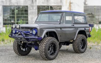 Photo of a 1974 Ford Bronco Custom 3.9L Cummings Diesel 4X4 for sale