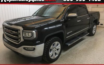 Photo of a 2018 GMC Sierra 1500 SLT Crew Cab 4WD Repairable Rear Damage for sale