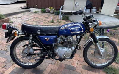 1973 Honda 175 Scrambler 