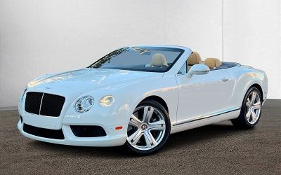 Photo of a 2015 Bentley Continental GT V8 Convertible for sale