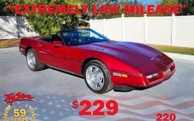 Photo of a 1990 Chevrolet Corvette for sale