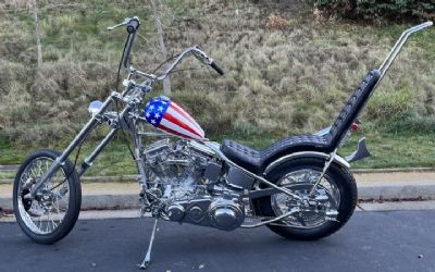 Photo of a 1966 Harley-Davidson Panhead Captain America Replica for sale