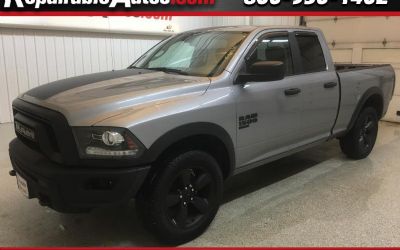 Photo of a 2020 RAM 1500 Warlock Quad Cab 4WD Repairable Rear Damage for sale