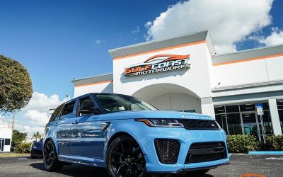 Photo of a 2022 Land Rover Range Rover Sport SVR SUV for sale