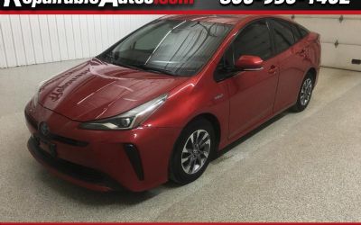 Photo of a 2019 Toyota Prius Limited Repairable Hail Damage for sale