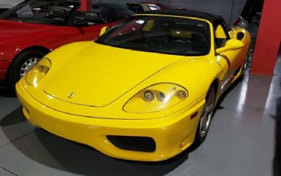 Photo of a 2004 Ferrari 360 Spider Convertible for sale