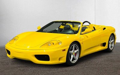 Photo of a 2004 Ferrari 360 Spider Convertible for sale