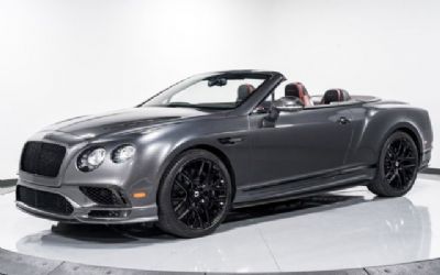 Photo of a 2018 Bentley Continental Supersports $350,000 Msrp for sale