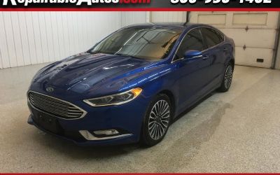 Photo of a 2017 Ford Fusion SE AWD Repairable Hail Damage for sale