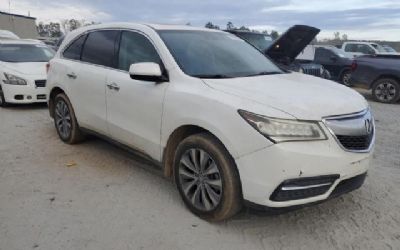 Photo of a 2015 Acura MDX Tech PKG for sale