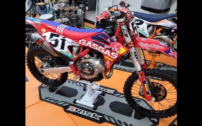 Photo of a 2022 Gasgas MC250F Model Is A 450F Troy Lee Design for sale