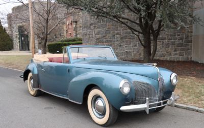 Photo of a 1940 Lincoln Zephyr Continental V12 for sale