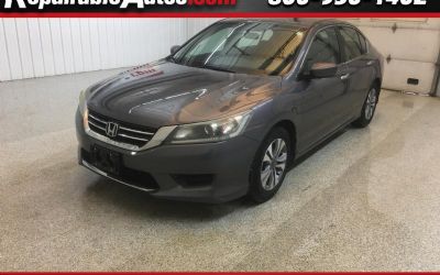 Photo of a 2015 Honda Accord LX Sedan Repairable Hail Damage for sale