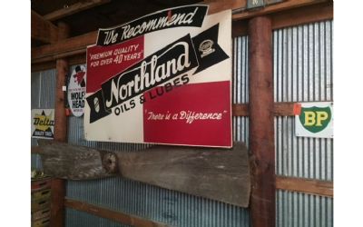 Photo of a Northland OIL And Lube Sign for sale