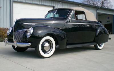 Photo of a 1940 Mercury Convertible for sale
