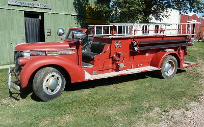 Photo of a 1938 Diamond T Firetruck for sale