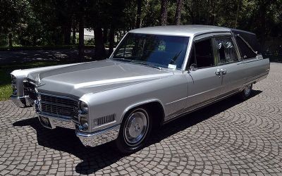 Photo of a 1966 Cadillac Crown Sovereign Hearse Landau Hearse for sale