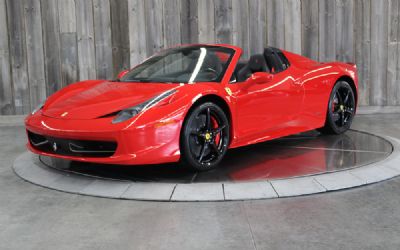 Photo of a 2013 Ferrari 458 Spider for sale