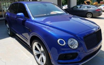 Photo of a 2018 Bentley Bentayga SUV for sale