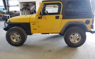 Photo of a 2001 Jeep Wrangler Sport for sale