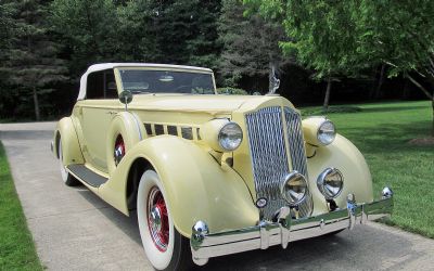 Photo of a 1936 Packard Series 1404 Super 8 Coupe Roadster Convertible for sale