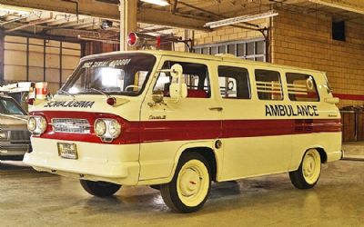 1962 Chevrolet Corvair Corvan 95 Amblewagen