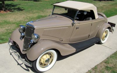 Photo of a 1934 Ford Deluxe Roadster for sale