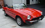 1983 Fiat 2000 Spider Convertible