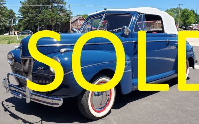 Photo of a 1941 Ford Super Deluxe Convertible for sale