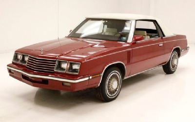 Photo of a 1985 Dodge 600 Convertible for sale